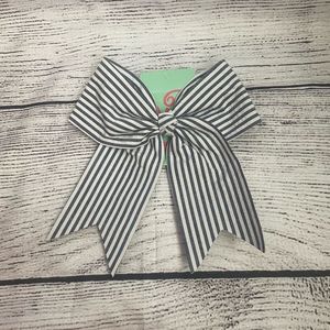 Boutique Girls Seersucker Bow New With Tags